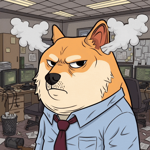Angry Shiba Inu GIF by Doge Pound
