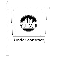 viverealtytx sign realty swinging vive Sticker