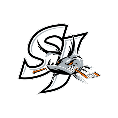 Logo Hockey Sticker by San Jose Barracuda