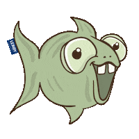 happy fish Sticker by Lerøy Seafood