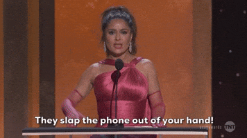 They Slap The Phone Out Of Your Hand