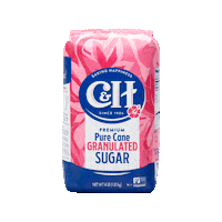 chsugar ch sugar c and h sugar granulated sugar Sticker