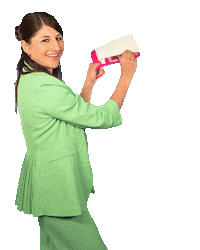 Manon Busschaert Sticker by Immo Francois