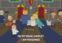 castle table GIF by South Park 
