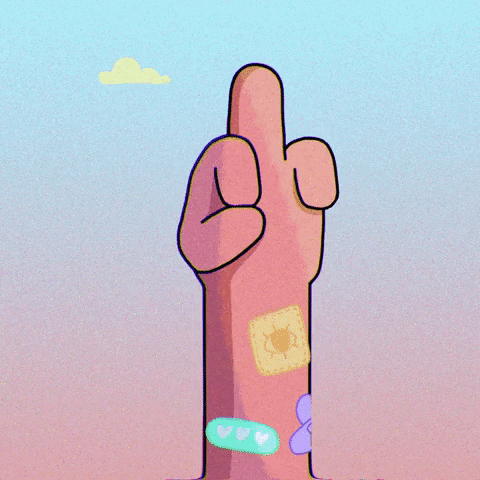 Happy Finger GIF