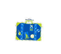 Travel Suitcase Sticker by Netflights