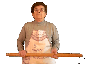 Nonna Berny Sticker by Iader Fabbri