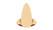 emojivid emoji people nose emojivid Sticker
