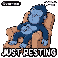 Tired Series 2 Sticker by VeeFriends