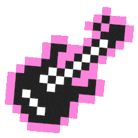 Pixel Art Craft Sticker by Paribu Art