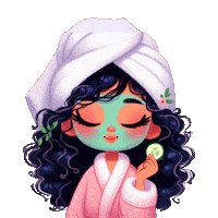 Girl Menina Bonita Sticker