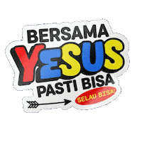 Natadecoxo church natanavisual bersama yesus pasti bisa Sticker