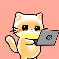 Cat Work GIF by Mochimons