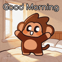 Happy Good Morning GIF by Chimpers