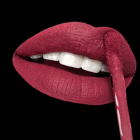 GOATCosmetics goat lips lipstick nude GIF