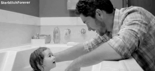 child bath GIF