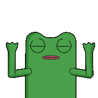 Dragon Ball Z Frog Sticker by fwogs