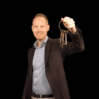 Makelaardij Sleutels GIF by De Koning Makelaars
