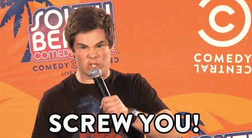 angry adam devine GIF by Comedy Central