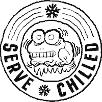 Wine Frog Sticker by Mexer