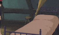 tired kiki's delivery service GIF