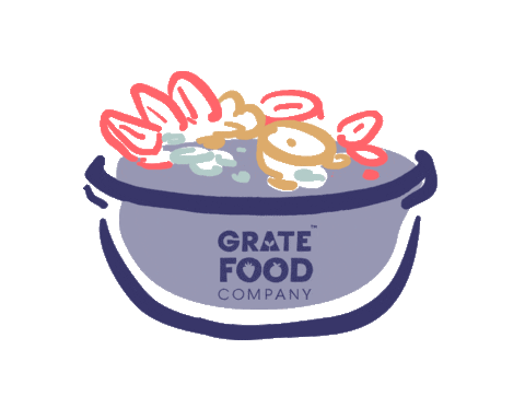 Banana Bowl Sticker by Gratefood Co.