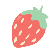 Fruit Strawberry Sticker