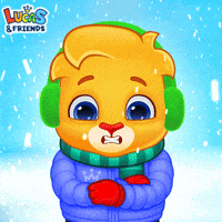 Winter Ice GIF by Lucas and Friends by RV AppStudios