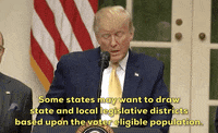 news donald trump 2020 census GIF