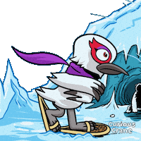 Snow Winter Sticker by VeeFriends