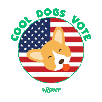 United States Vote Sticker by Rover.com