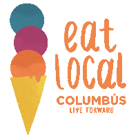 Eat Local Ohio Sticker by Experience Columbus