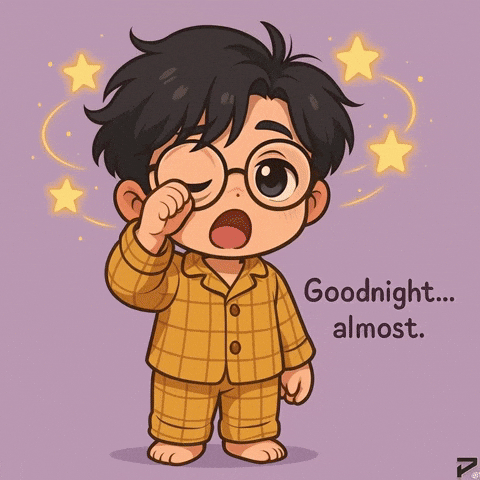 Sleepy Boa Noite GIF by Persona