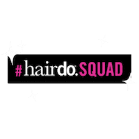 Sparkle Squad Sticker by HairUWear