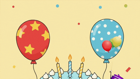 Celebrate Happy Birthday GIF