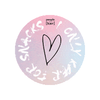 Heart Pink Sticker by people who kaer