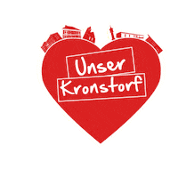 UnserKronstorf herz spo spoe ktc Sticker