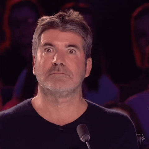 Surprised Simon Cowell GIF by Got Talent Global