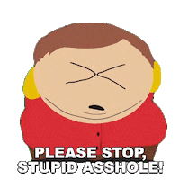 Eric Cartman Stop Sticker by South Park