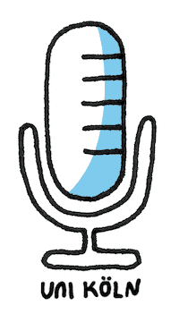 Podcast Microphone Sticker by Universität zu Köln