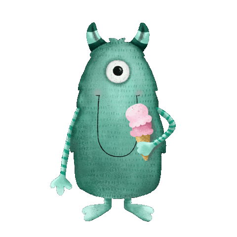 janesdoodles giphyupload cute illustration monster Sticker