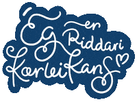 Krot Riddari Sticker by Helga Valdis   #krotdagsins