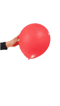 Happy Red Balloon Sticker by Bernardson