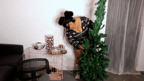 Christmas Tree Love GIF