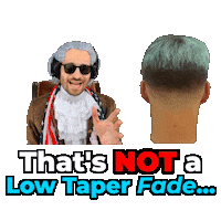Haircut Sticker