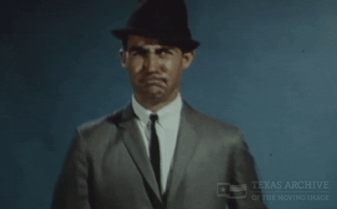 Go Away Wtf GIF by Texas Archive of the Moving Image