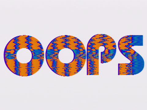 Art Oops GIF