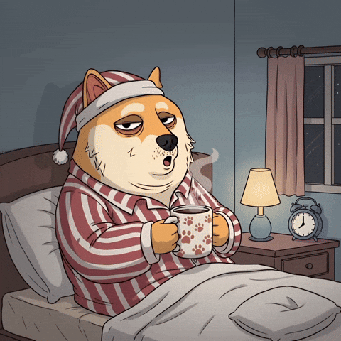 Tired Shiba Inu GIF by Doge Pound