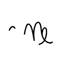 miawritesco design sign calligraphy zodiac Sticker