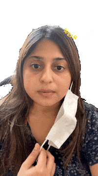 Staysafe Maskon Sticker by Rashmi Chadha